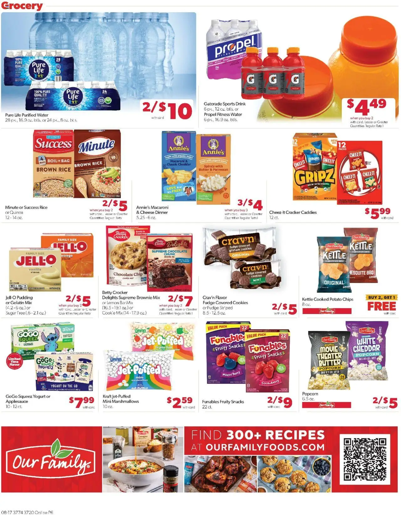 Family Fare Weekly Ad - IA - valid from 17.08.2025 | Page: 12 | Products: Chocolate, Lemon, Lime, Chocolate Chip