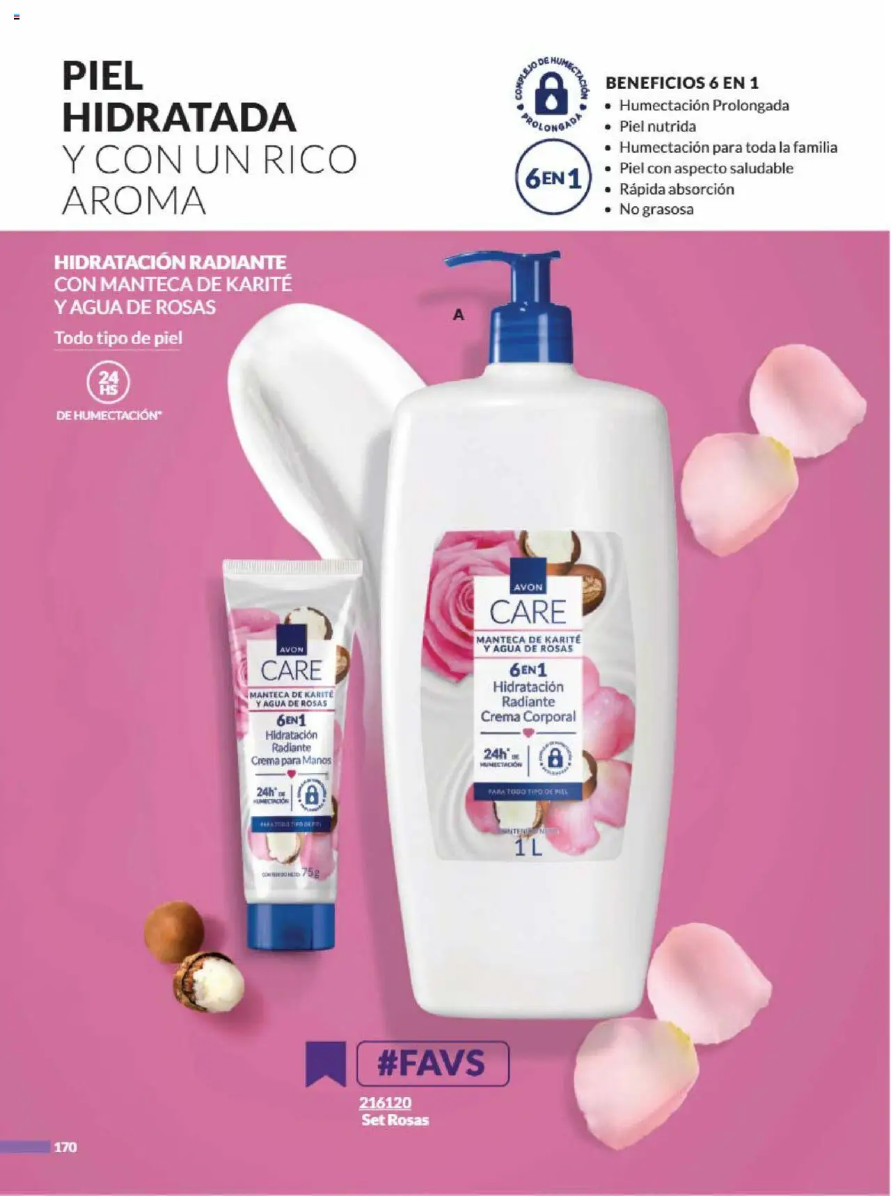 Nuevas ofertas de AVON válidas en toda la República Mexicana desde el 09.08.2025. ¡Encuentra las mejores ofertas en AVON - Campaña 13 2025! | Página: 180 | Productos: Crema, Agua, Body, Crema corporal