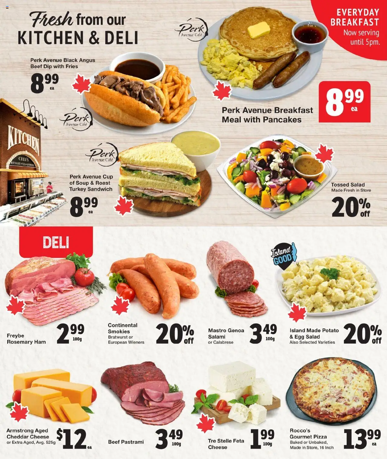 Quality Foods flyer valid from 07.08.2025 | Page: 5 | Products: Turkey, Salami, Ham, Pizza
