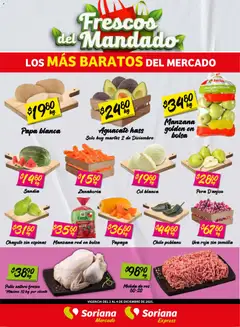 Vista previa de Soriana - Frescos del Mandado Mercado: Tamaulipas, nuevo folleto de la tienda, válido en México a partir del 02.12.2025