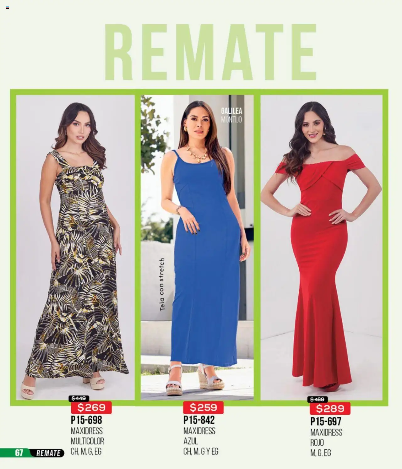 Nuevas ofertas de Cklass válidas en toda la República Mexicana desde el 13.08.2025. ¡Encuentra las mejores ofertas en Cklass - Catálogo Remate Total Ropa! | Página: 68