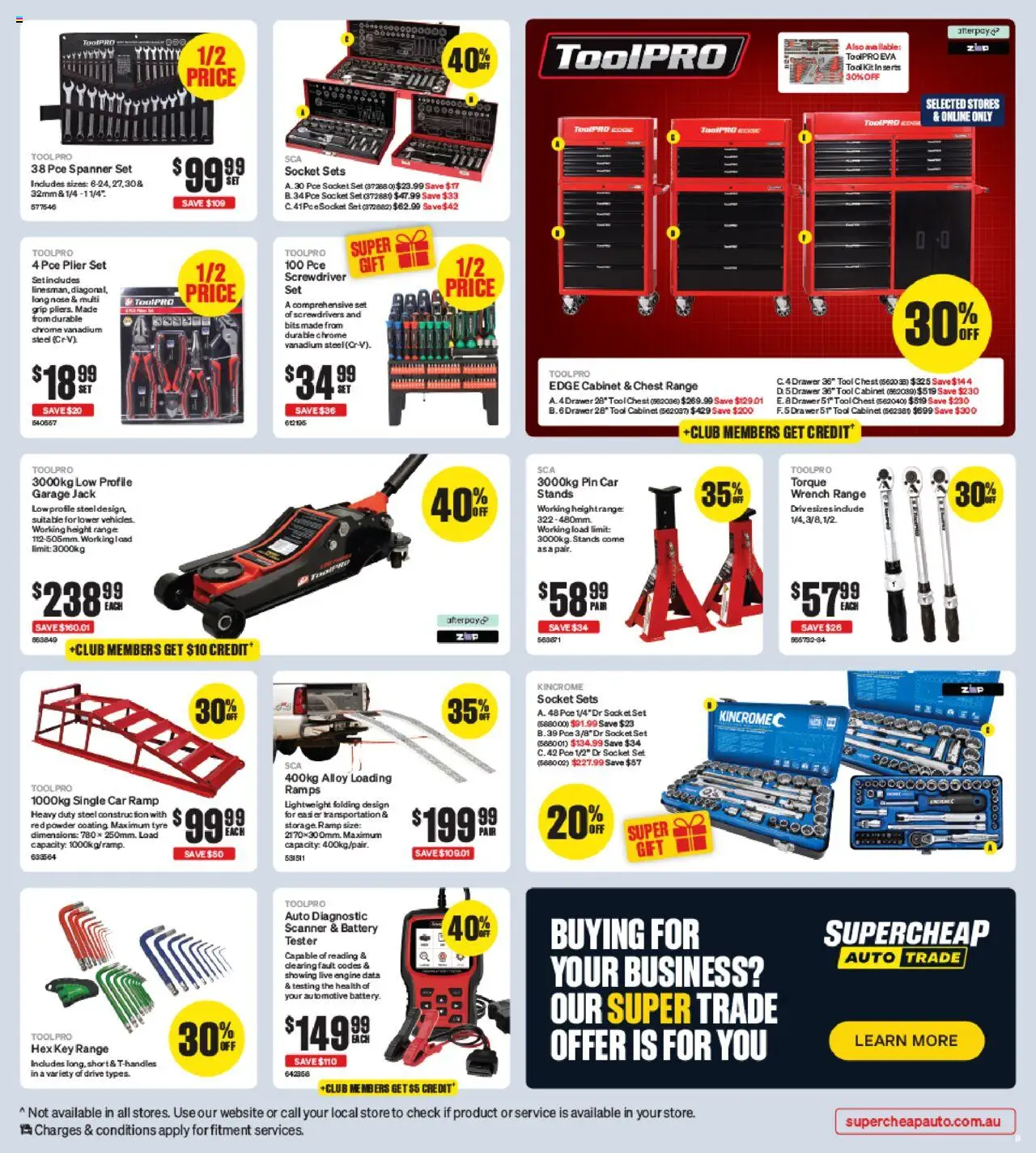 Supercheap Auto catalogue - valid from 27.08.2025 | Page: 9 | Products: Cabinet, Drawer, Powder, Scanner