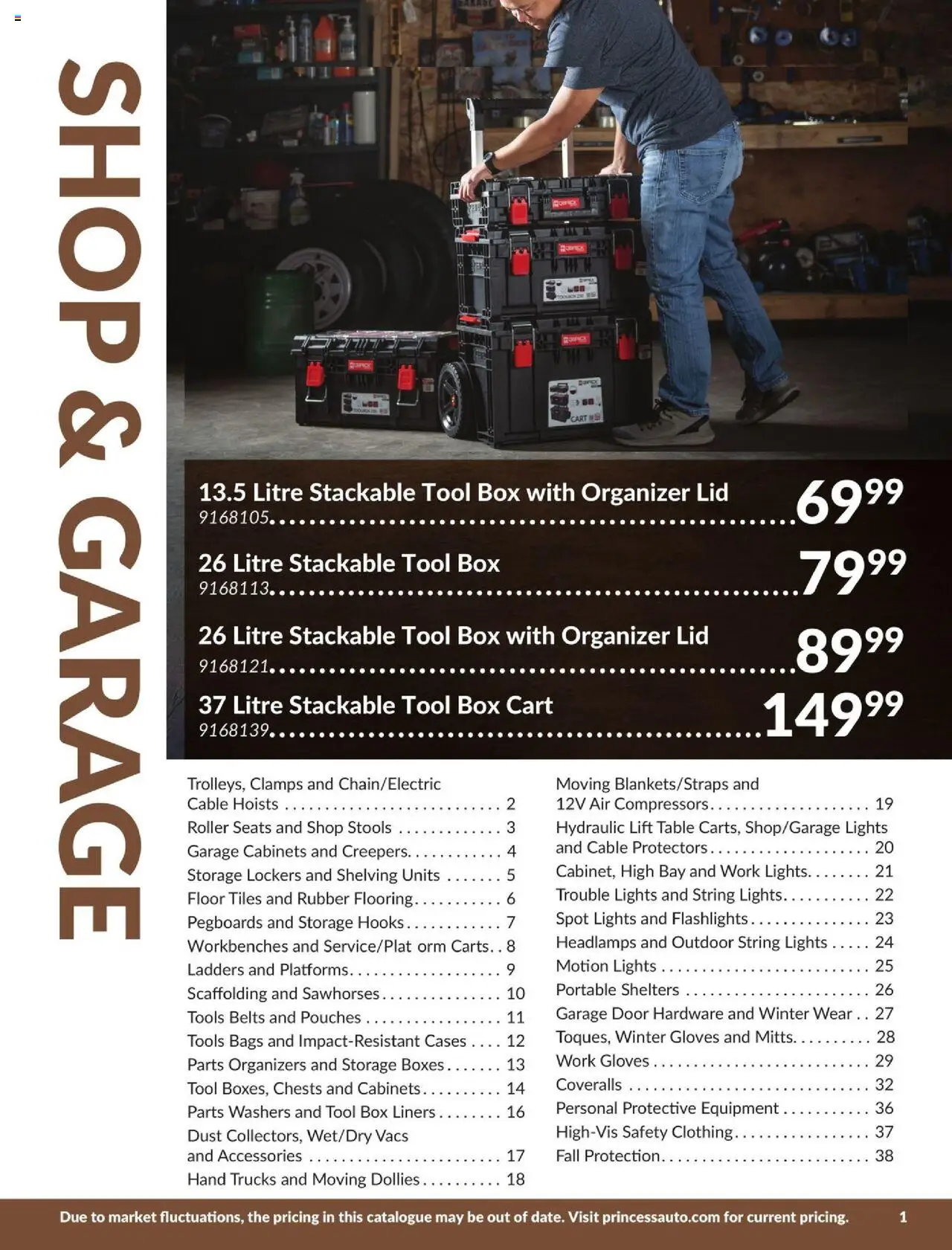 Princess Auto flyer valid from 16.04.2025 | Page: 3 | Products: Gloves, Cable, Table, Box
