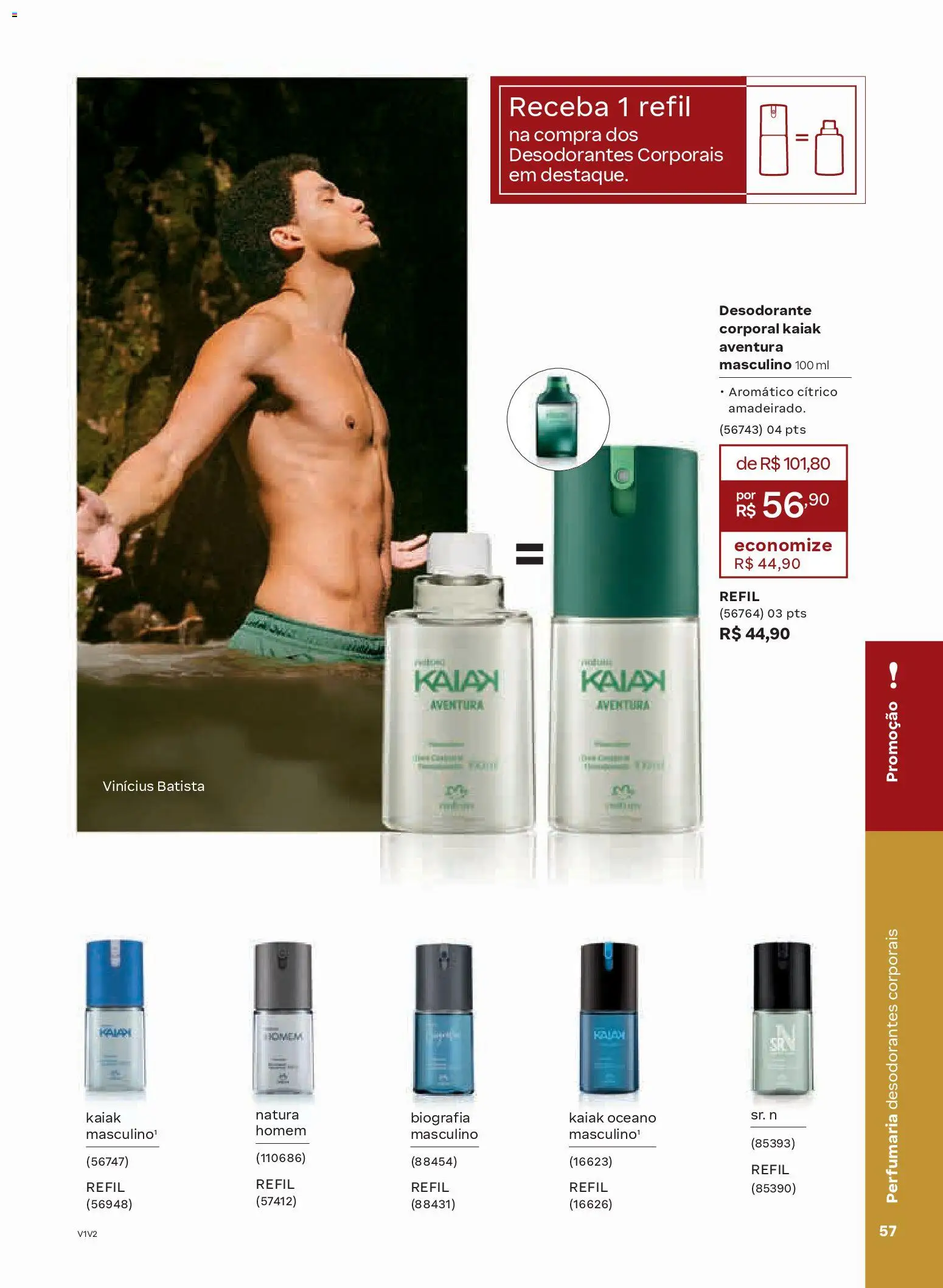 Natura Folheto - válido de 04.02.2026 | Página: 57 | Produtos: Desodorante