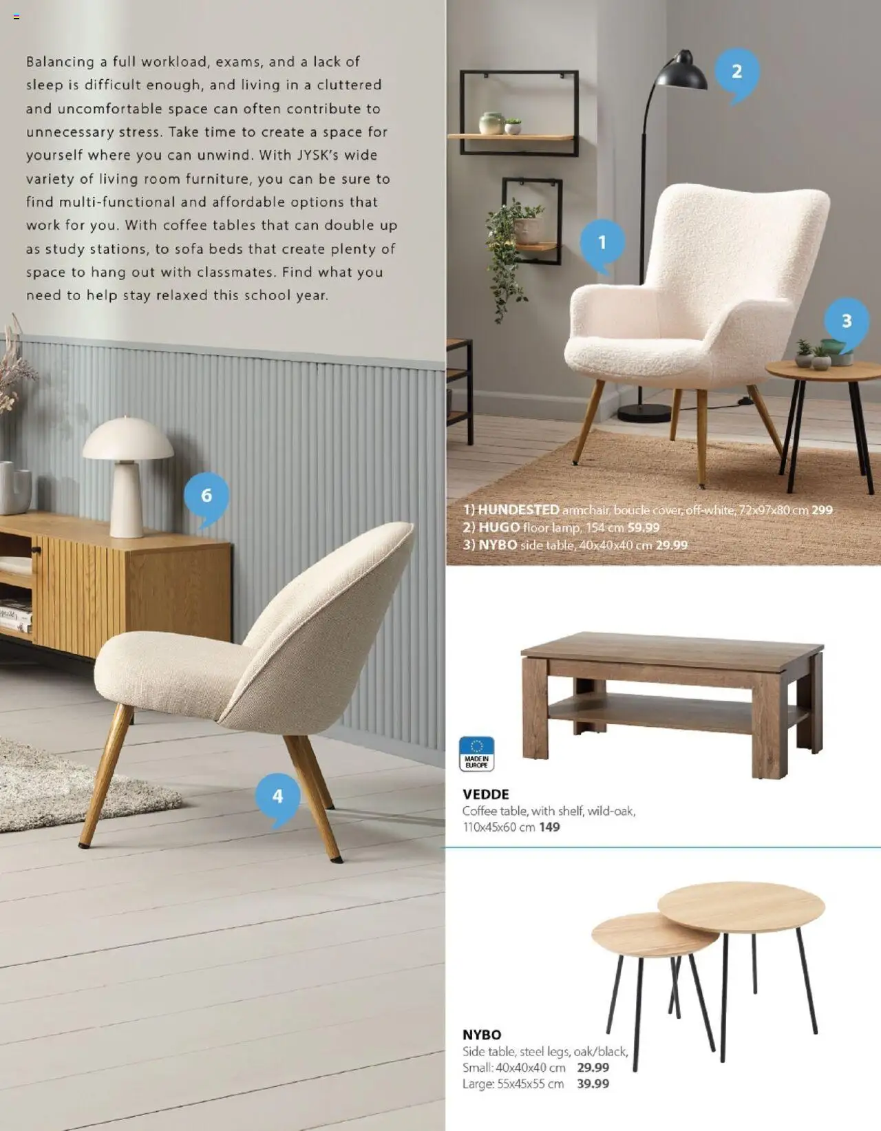 JYSK flyer valid from 14.08.2025 | Page: 23 | Products: Sofa, Coffee