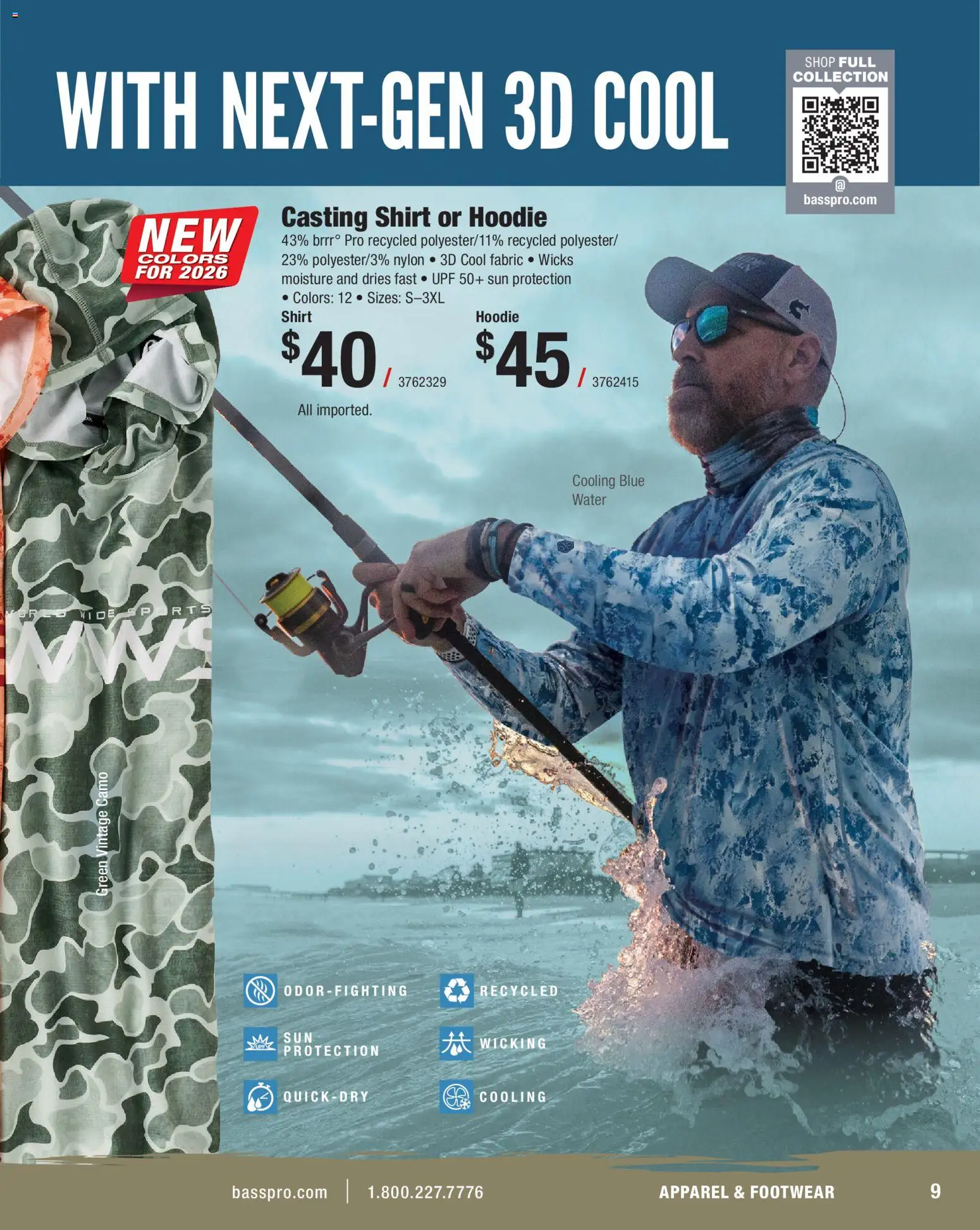 Cabela's Saltwater Specialist 26 - valid from 15.12.2025 | Page: 9 | Products: Shirt, Hoodie, Water
