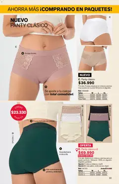 Leonisa catálogo strapless ultraligero C06/2026 -  Vista previa de la revista de la tienda Leonisa valido desde el 03.04.2026 | Página: 91 | Productos: Algodón