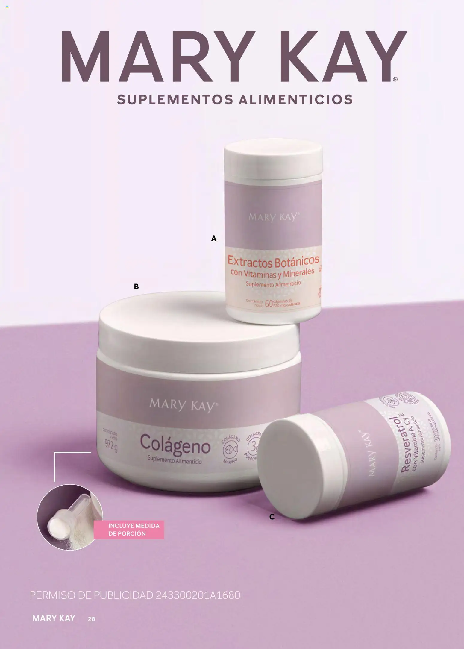 Nuevas ofertas de Mary Kay válidas en toda la República Mexicana desde el 01.01.2026. ¡Encuentra las mejores ofertas en Mary Kay catálogo! | Página: 28 | Productos: Vitaminas