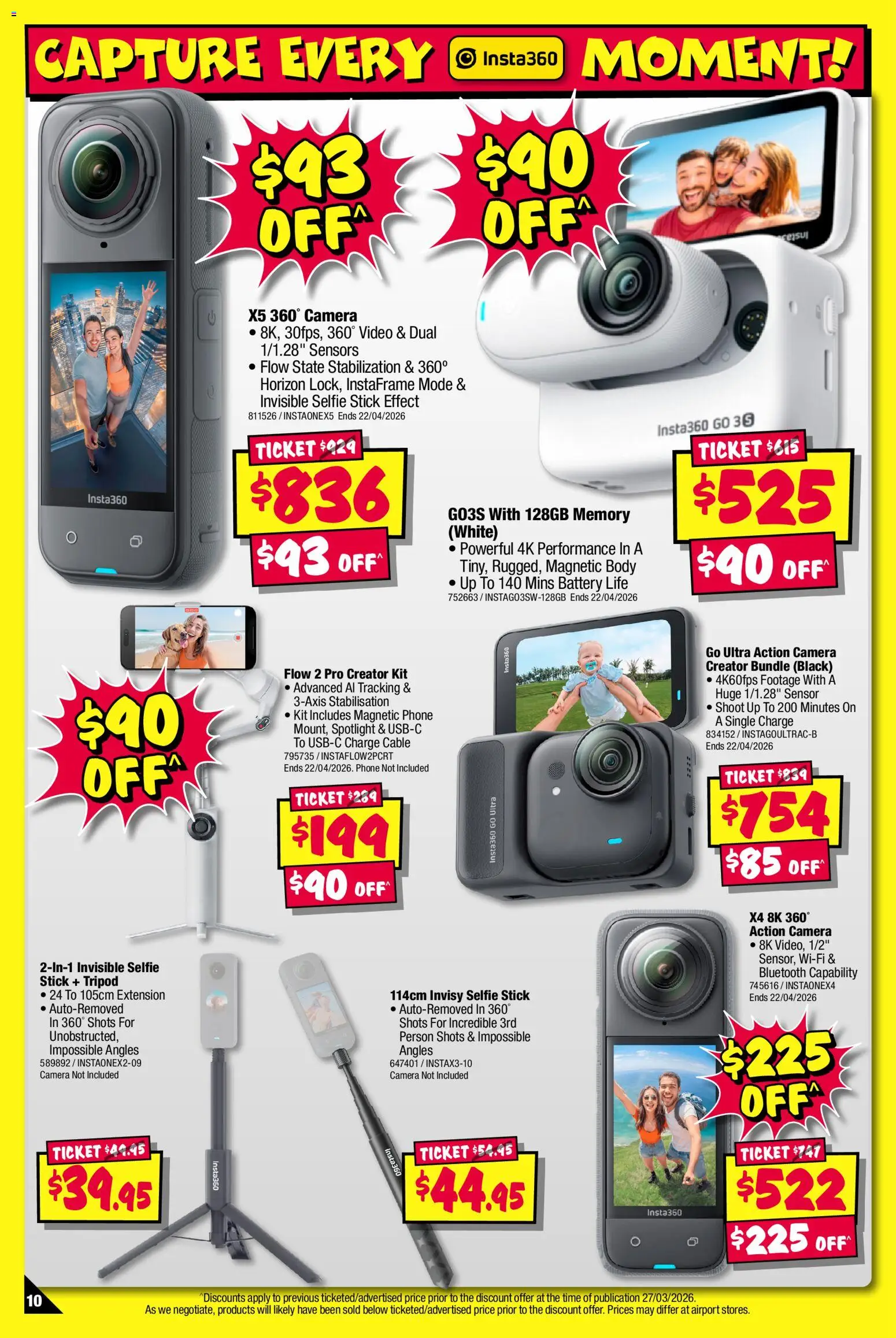JB Hi-Fi catalogue - valid from 02.04.2026 | Page: 10 | Products: Battery, Phone, Camera, Cable