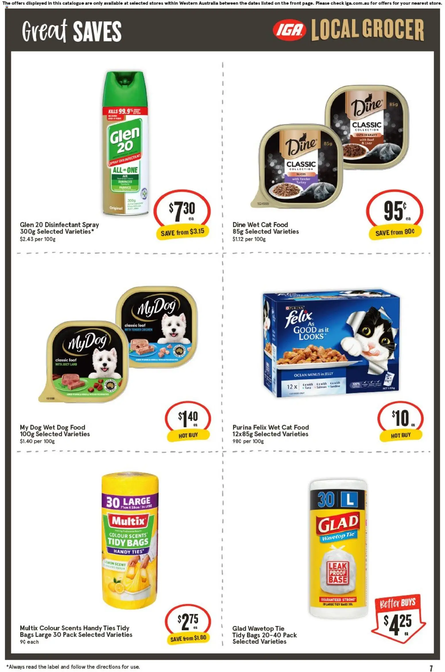 IGA catalogue - valid from 29.10.2025 | Page: 7 | Products: Lamb, Lemon, Tuna, Tie