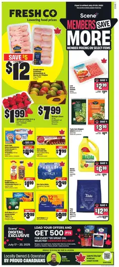 Preview of FreshCo weekly flyer / circulaire from shop FreshCo valid from 17.07.2025