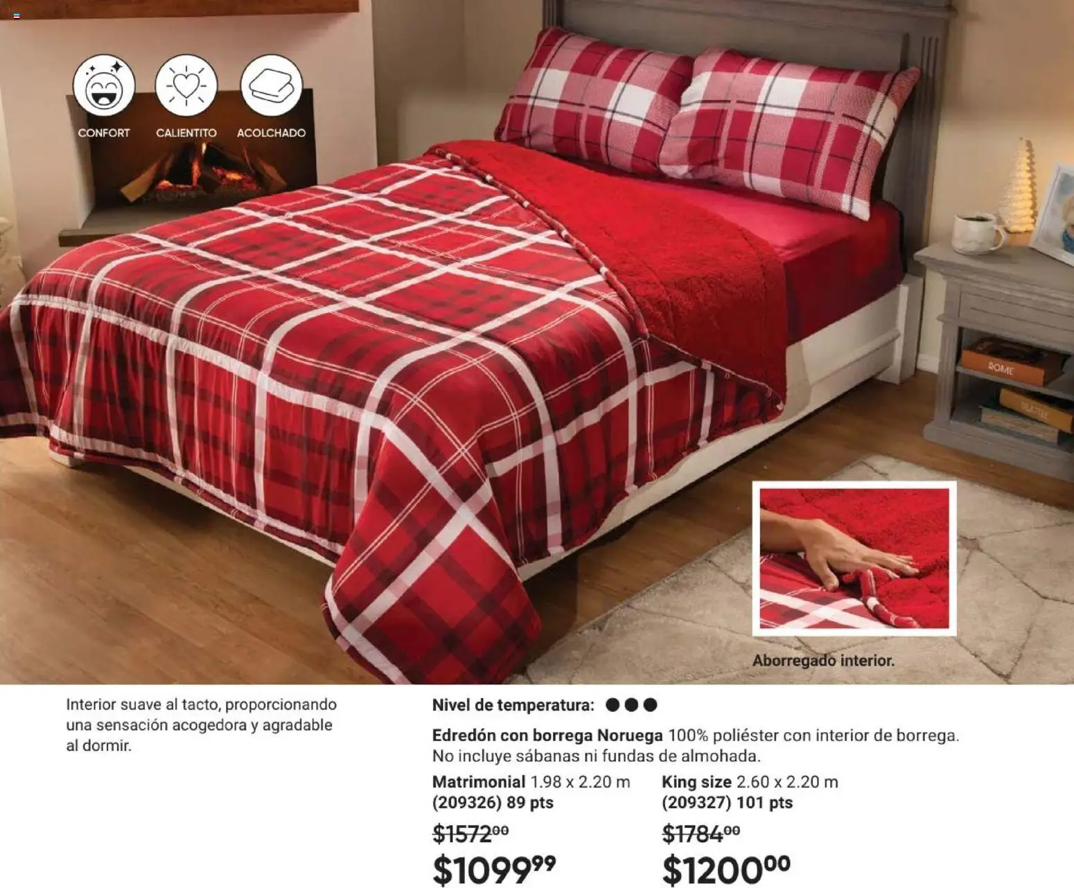 Nuevas ofertas de AVON válidas en toda la República Mexicana desde el 30.01.2026. ¡Encuentra las mejores ofertas en AVON Casa & Estilo 3 2026! | Página: 81 | Productos: Sabanas, Acolchado