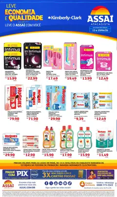Assaí Atacadista ofertas - PA - Pré-Visualização do folheto da loja Assaí Atacadista, válido de 13.04.2026
