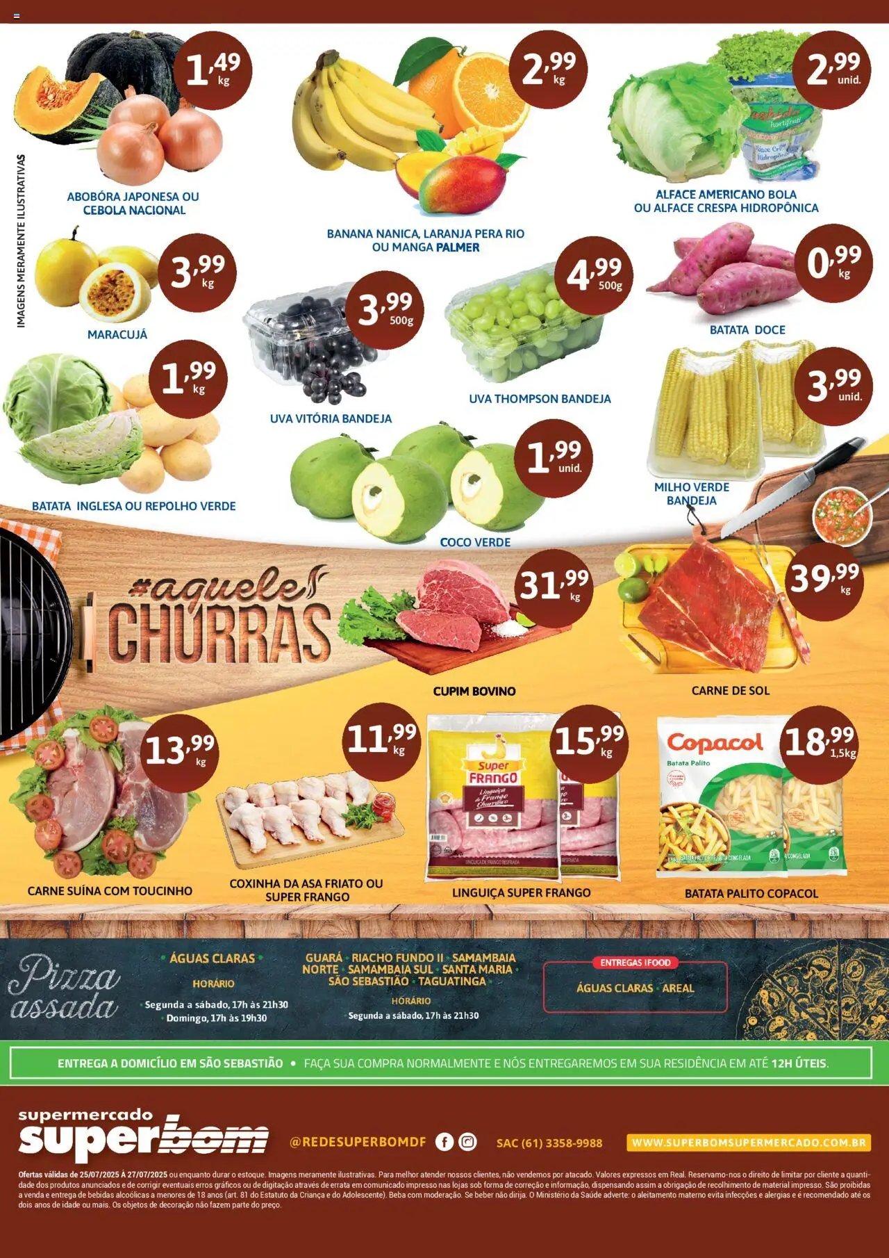 Superbom Folheto - válido de 25.07.2025 | Página: 2 | Produtos: Faca, Friato, Batata, Frango