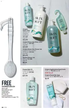 Avon Brochure - valid from 16.07.2025 | Page: 88 | Products: Shower, Hand cream, Soap, Shower gel