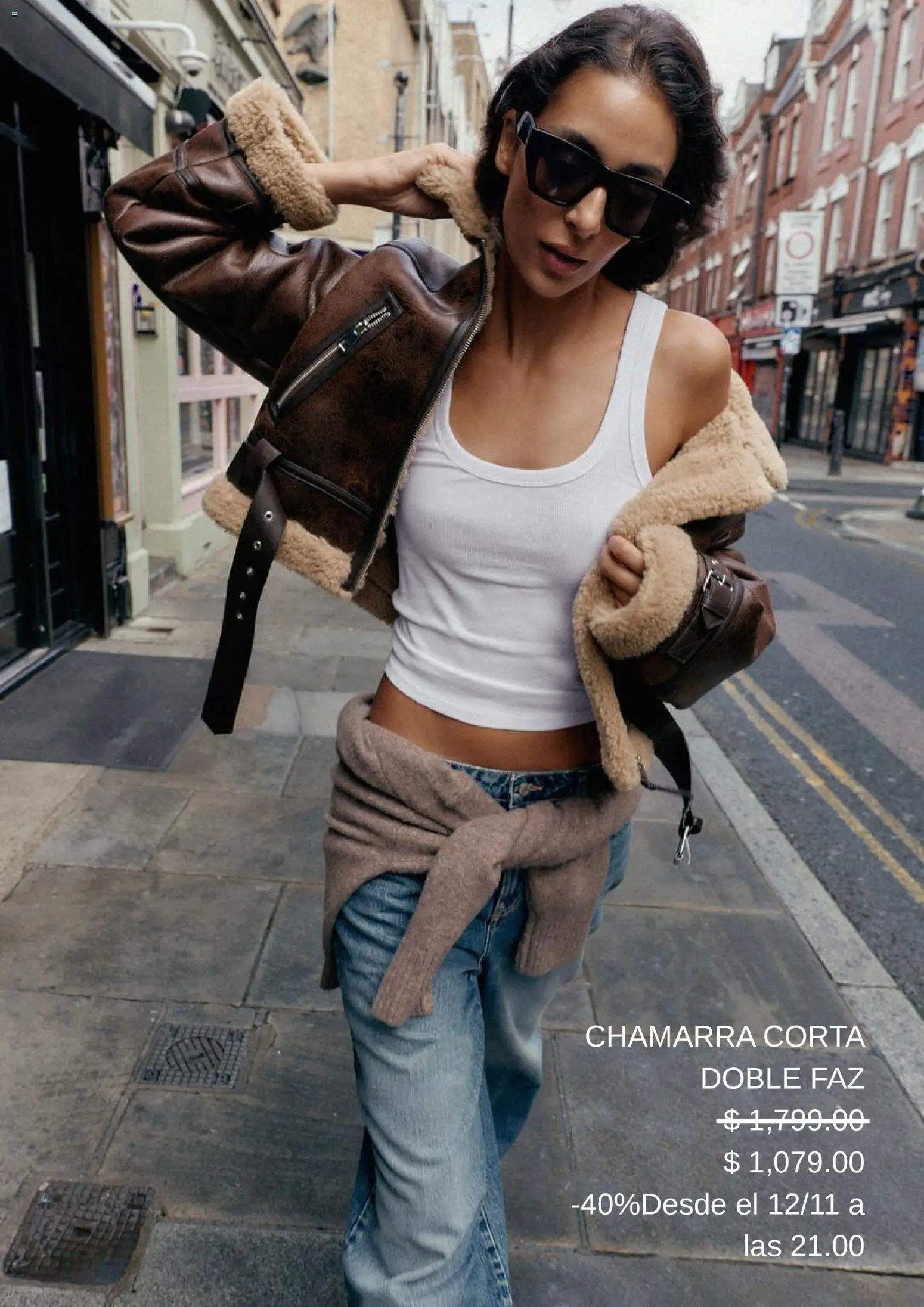 Nuevas ofertas de Zara válidas en toda la República Mexicana desde el 12.11.2025. ¡Encuentra las mejores ofertas en Zara Buen Fin! | Página: 8 | Productos: Chamarra