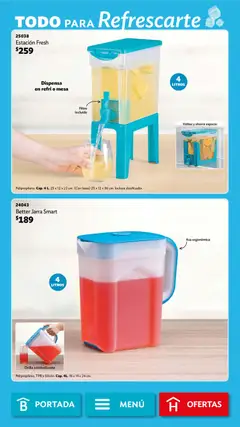 Vista previa de Betterware campaña 3 2026, nuevo folleto de la tienda, válido en México a partir del 02.03.2026 | Página: 32 | Productos: Mesa, Jarra