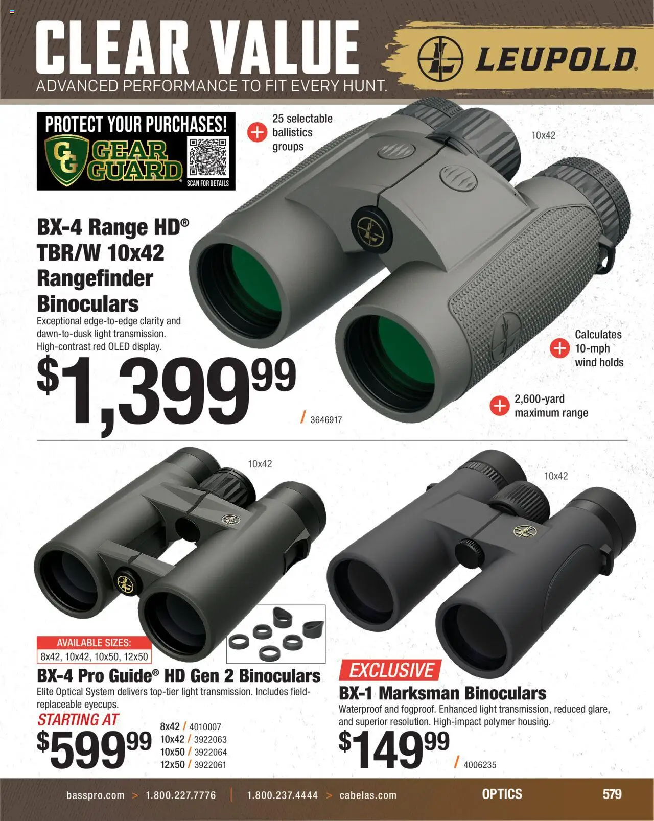 Cabela's Hunting Master 25 - valid from 11.08.2025 | Page: 579 | Products: Rangefinder