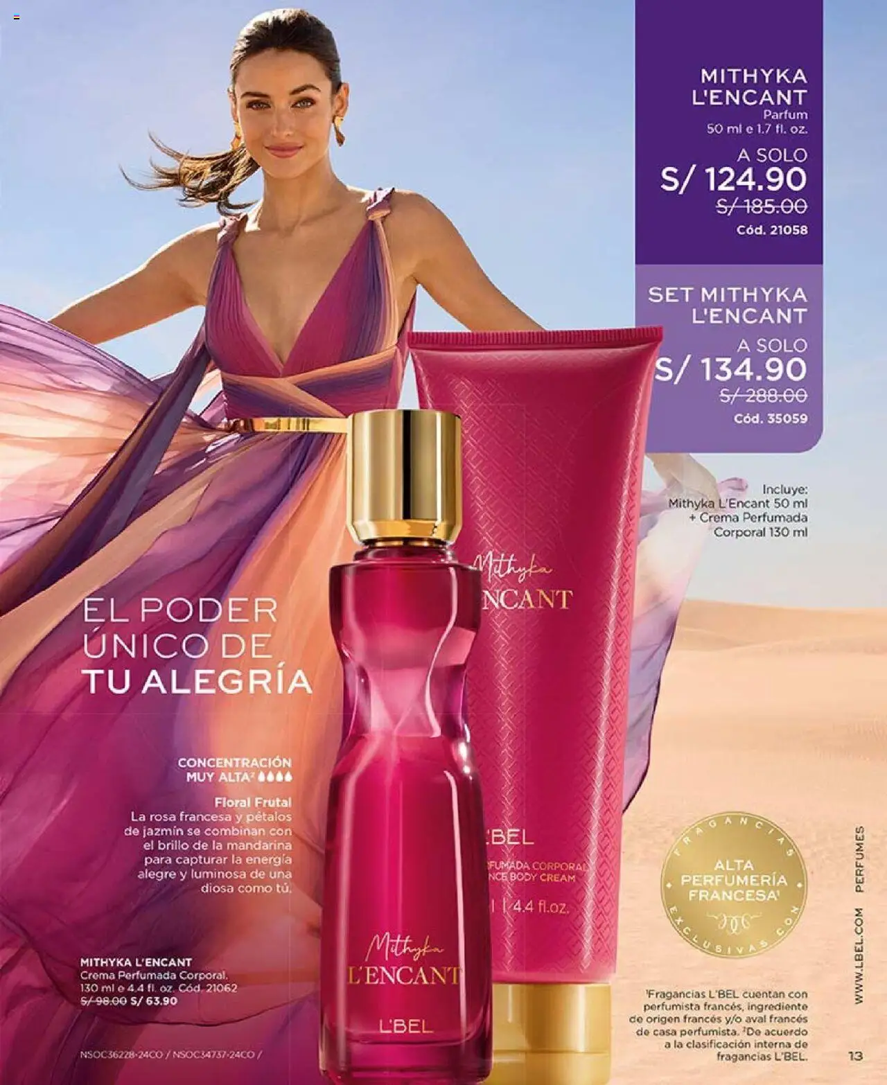 Catálogo L'Bel válido desde 29.07.2025 | Página: 13 | Productos: Crema