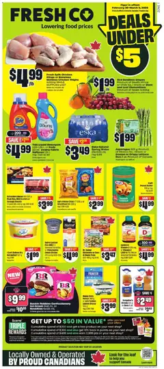 Preview of FreshCo weekly flyer / circulaire from shop FreshCo valid from 26.02.2026
