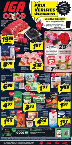 Preview of IGA weekly flyer / circulaire from shop IGA valid from 12.02.2026