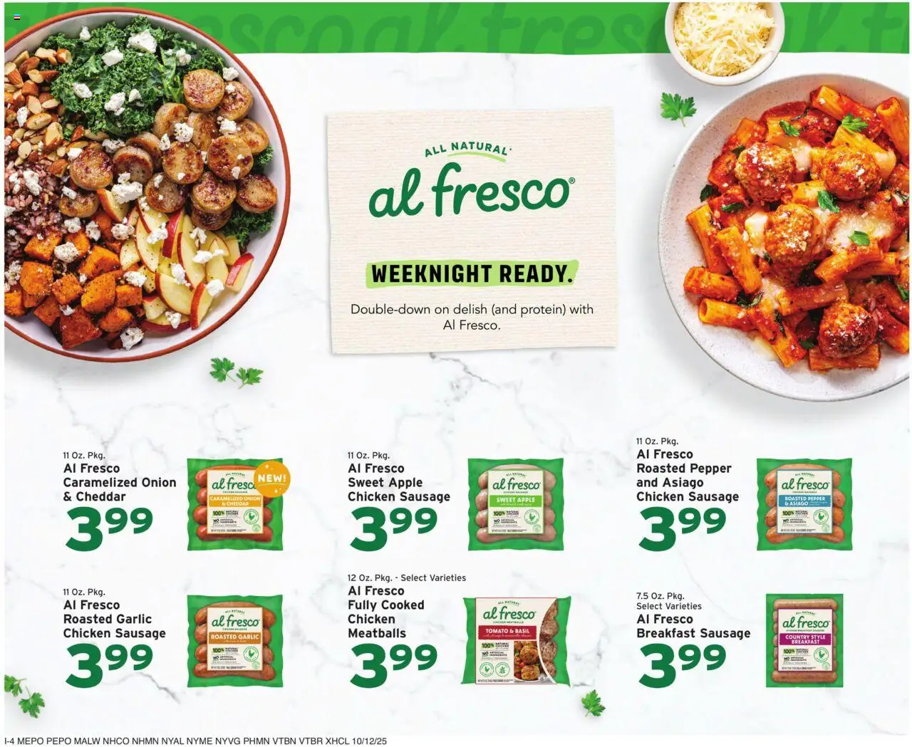 Hannaford Weekly Ad - valid from 12.10.2025 | Page: 12 | Products: Pepper, Sausage, Garlic, Onion