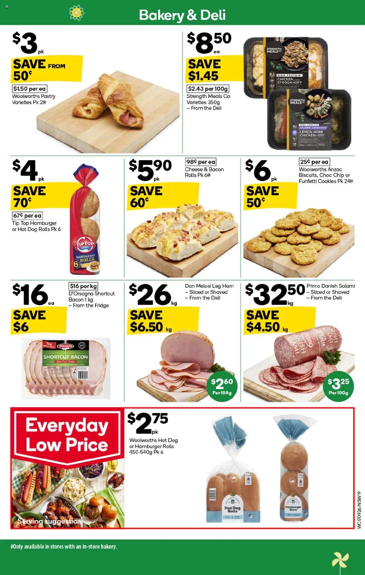 Woolworths catalogue - valid from 17.09.2025 | Page: 17 | Products: Herb, Pastry, Fridge, Bakery