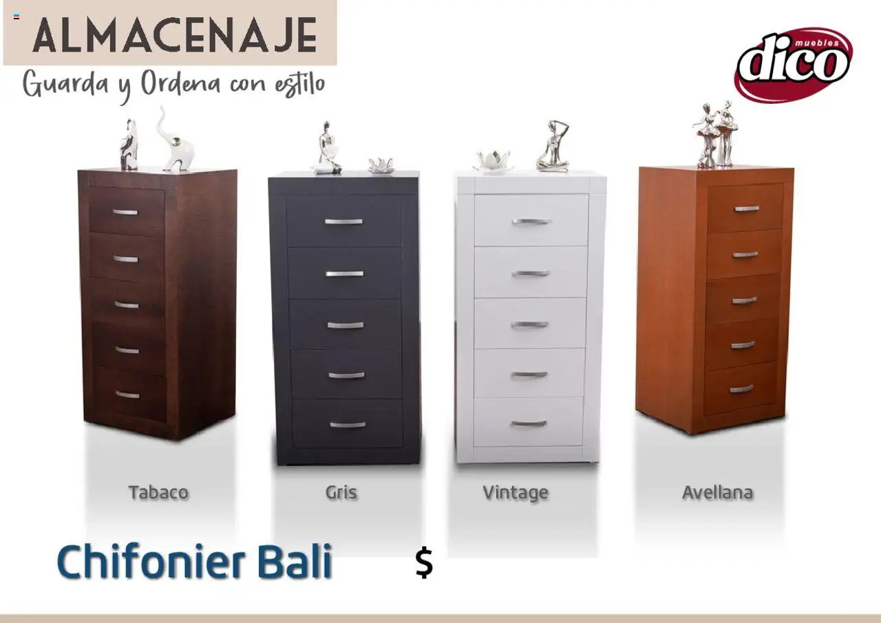 Nuevas ofertas de Muebles Dico válidas en toda la República Mexicana desde el 12.02.2025. ¡Encuentra las mejores ofertas en Muebles Dico catálogo Almacenaje! | Página: 54