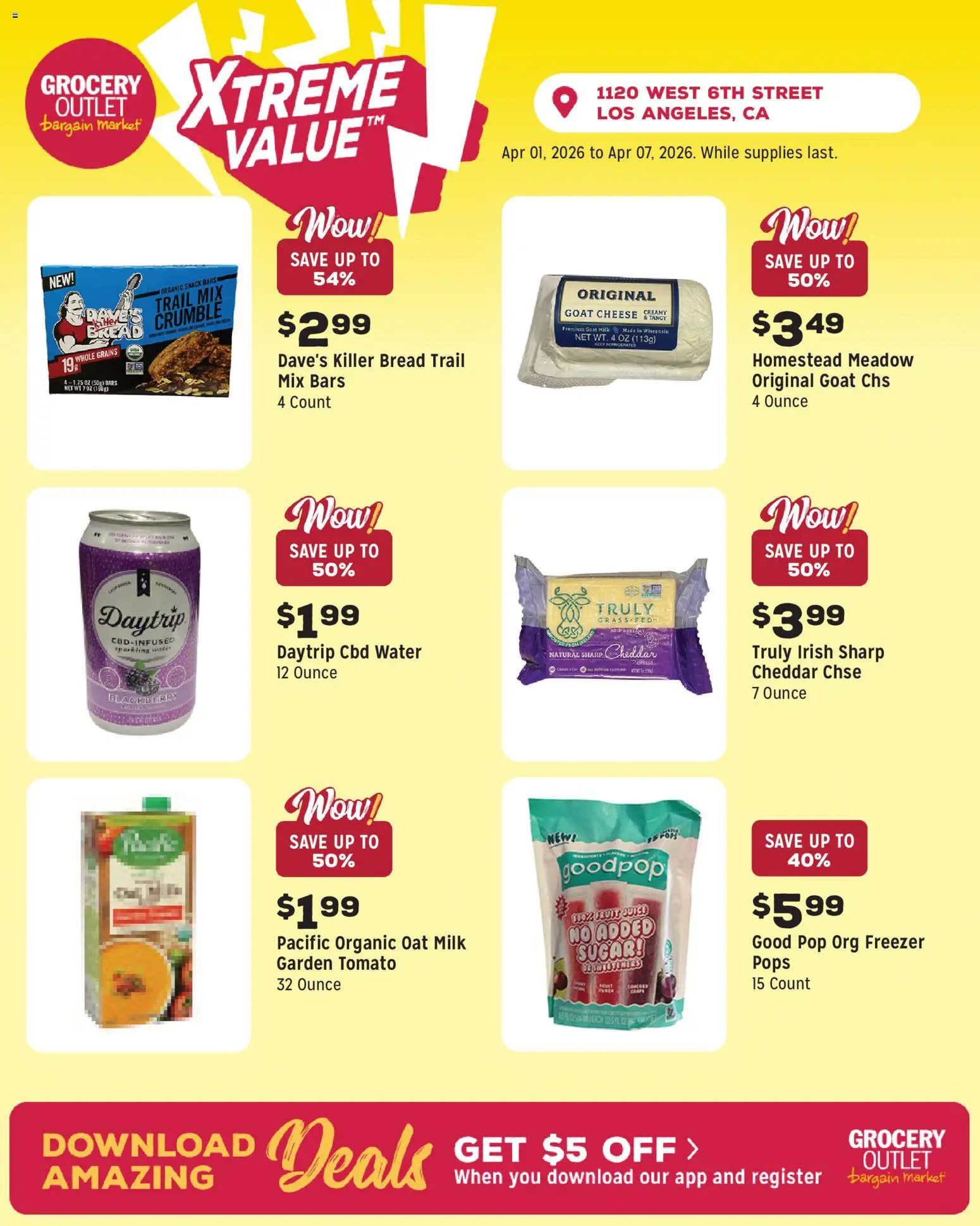 Grocery Outlet Weekly Ad - CA - valid from 01.04.2026 | Page: 9
