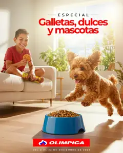 Olímpica - Especial galletas, dulces y mascotas -  Vista previa de la revista de la tienda Olímpica valido desde el 02.12.2025