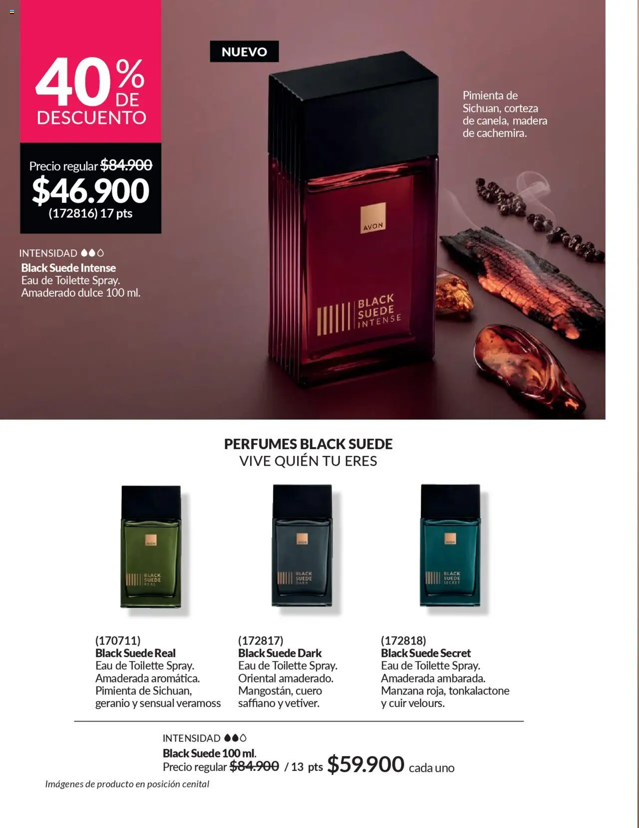 Avon revista - valida desde el 12.09.2025 | Página: 64 | Productos: Pimienta, Manzana, Eau de toilette