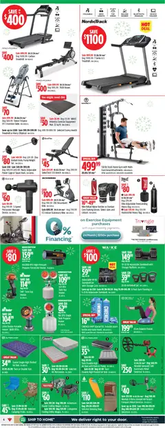 Preview of Canadian Tire weekly flyer from shop Canadian Tire valid from 11.12.2025 | Page: 8 | Products: Bed