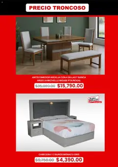 Nuevas ofertas de Muebles Troncoso válidas en toda la República Mexicana desde el 01.09.2025. ¡Encuentra las mejores ofertas en Muebles Troncoso - Catálogo! | Página: 3 | Productos: Mouse, Cabecera