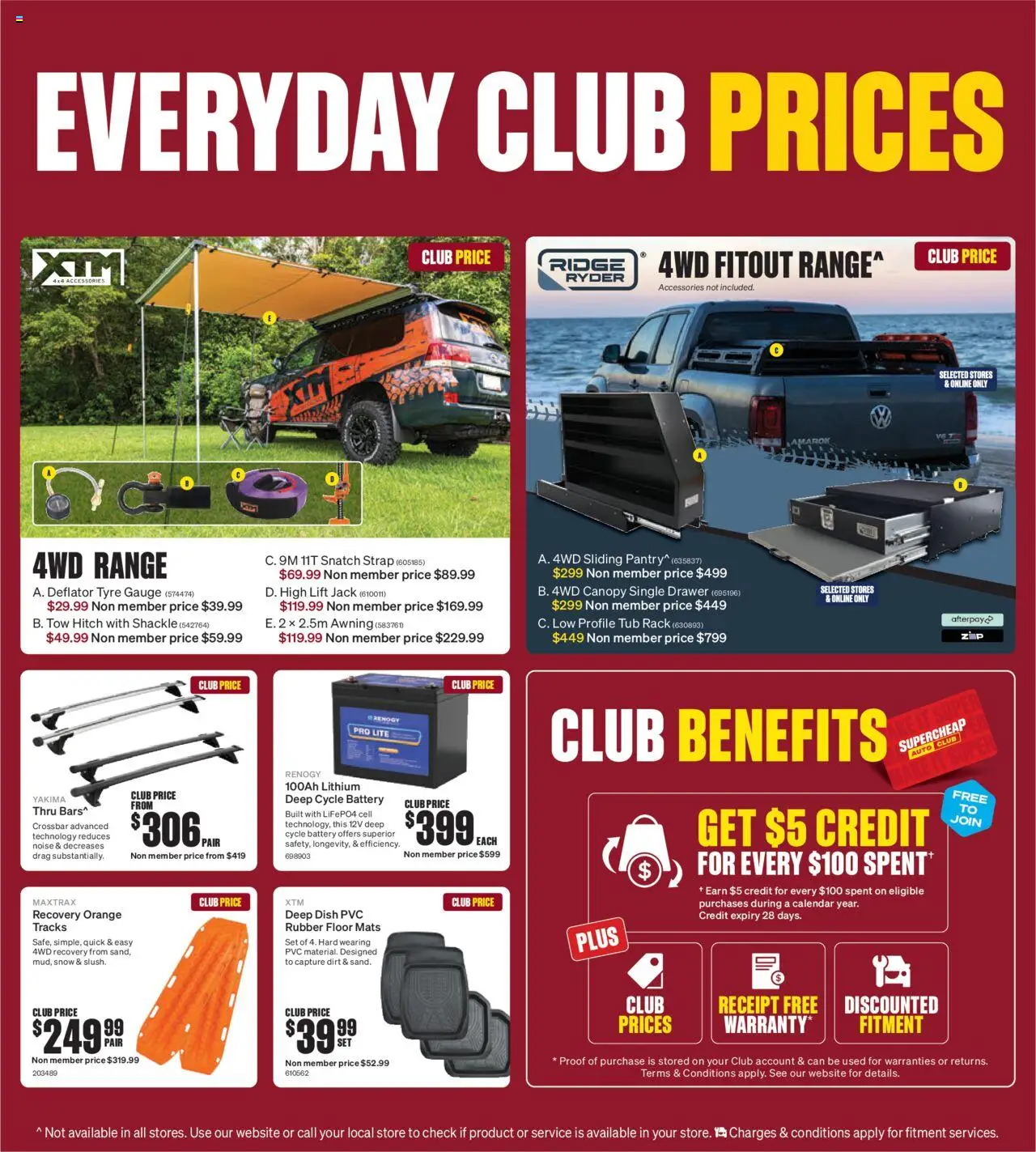 Supercheap Auto catalogue - valid from 10.09.2025 | Page: 21 | Products: Battery, Drawer, Accessories