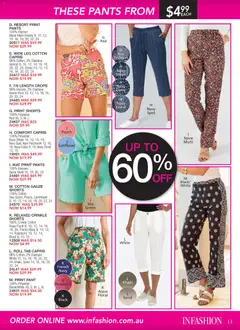 Preview of Innovations Catalogue Summer Sale - valid from 09.12.2025 | Page: 23 | Products: Floral, Pants, Peach, Raspberry