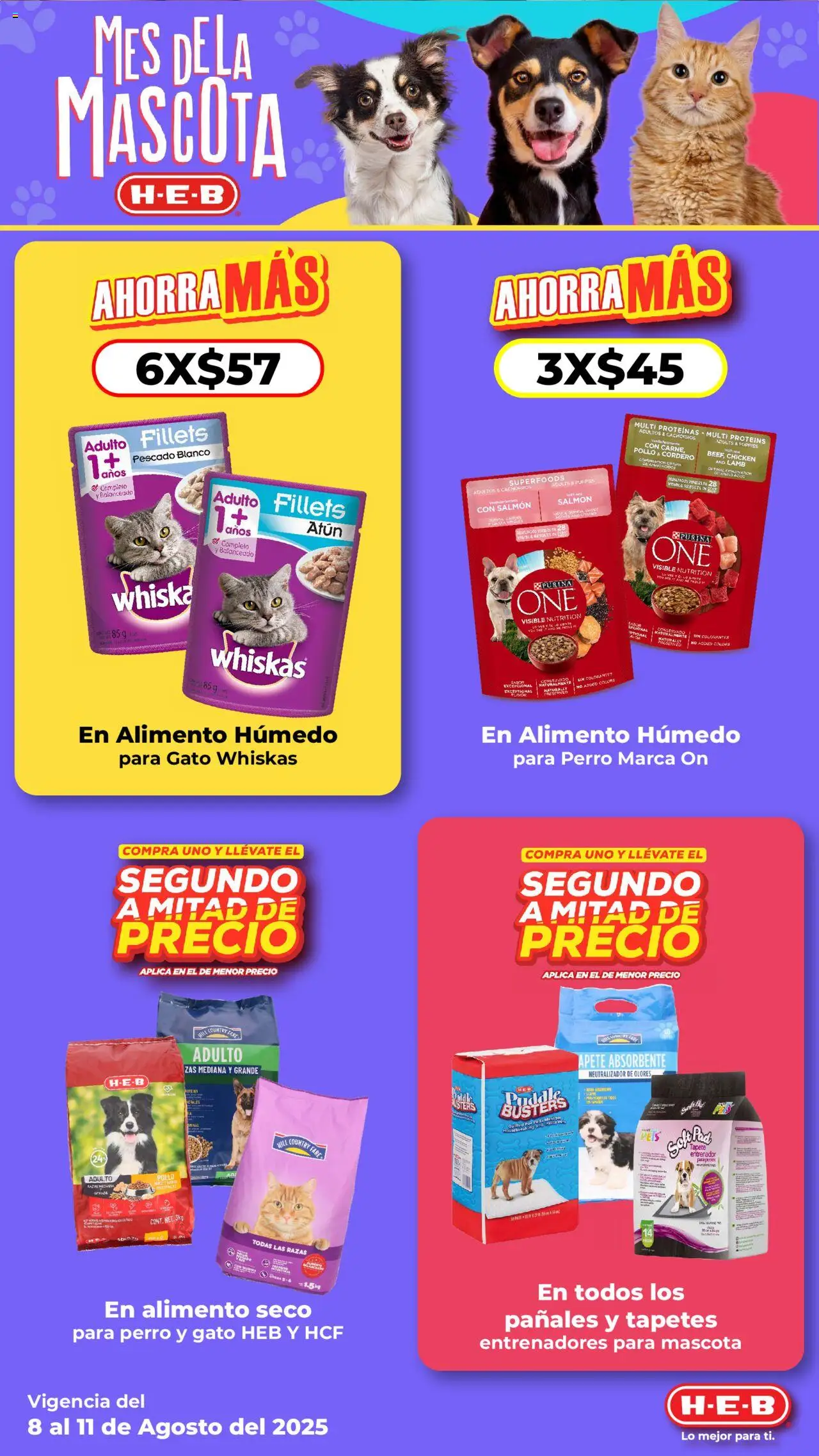 Nuevas ofertas de H-E-B válidas en toda la República Mexicana desde el 08.08.2025. ¡Encuentra las mejores ofertas en H-E-B folleto! | Página: 12 | Productos: Pollo, Atún, Pañales