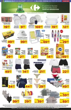 Carrefour - Ofertas da semana - Pré-Visualização do folheto da loja Carrefour, válido de 03.10.2025 | Página: 20 | Produtos: Biquíni, Caixa, Tapete higiênico, Assadeira