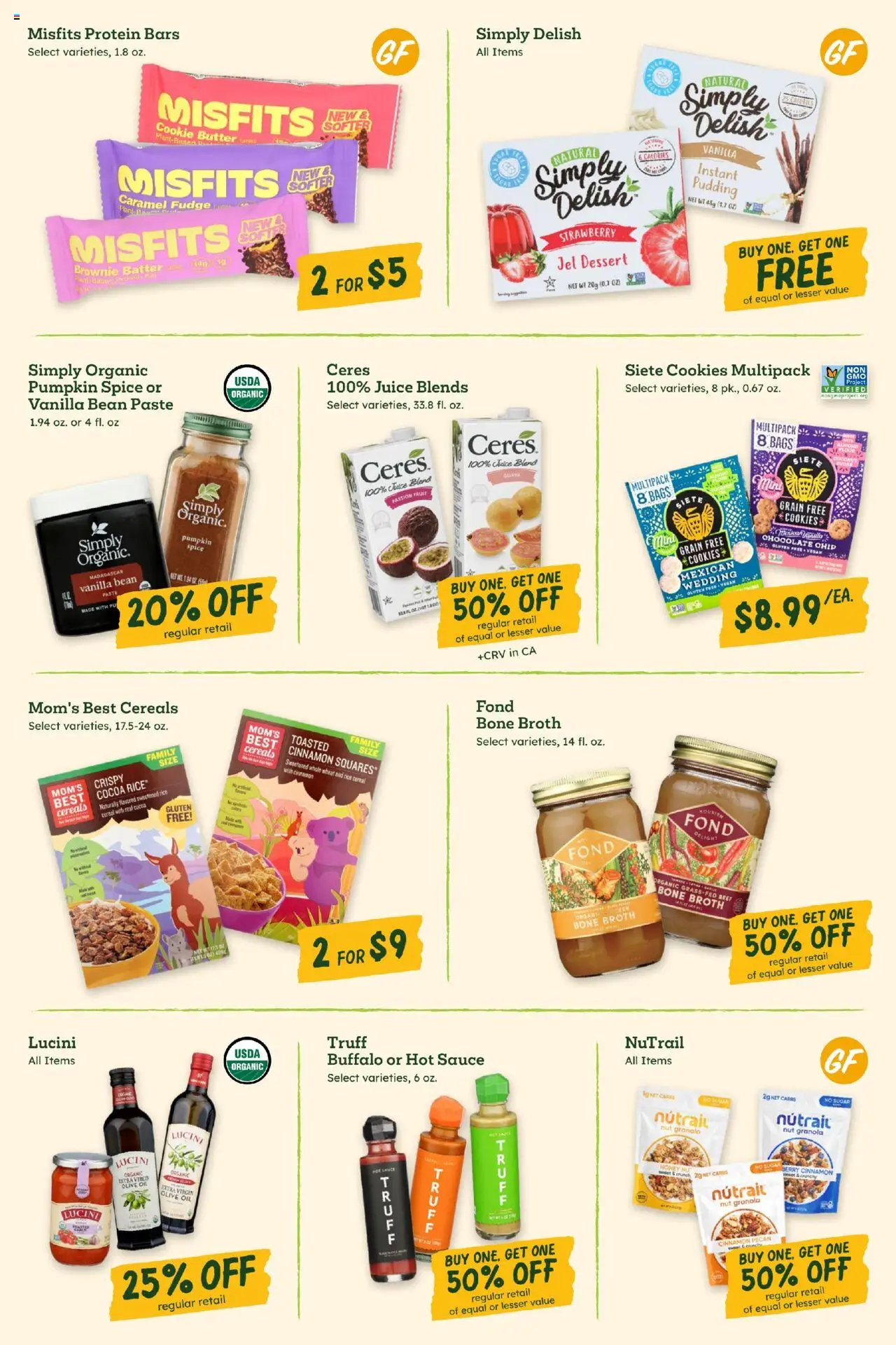 Sprouts Monthly Ad - valid from 24.09.2025 | Page: 14 | Products: Beef, Sauce, Sugar, Pumpkin