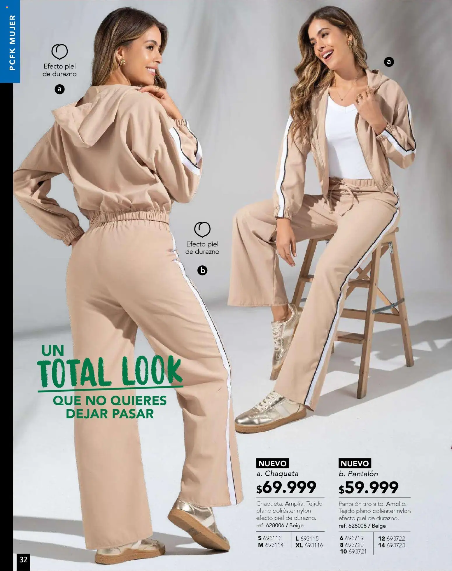 Pacifika revista - valida desde el 01.11.2025 | Página: 32 | Productos: Chaqueta, Durazno