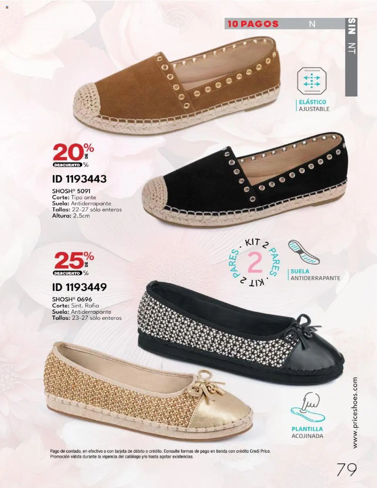 Nuevas ofertas de Price Shoes válidas en toda la República Mexicana desde el 28.04.2025. ¡Encuentra las mejores ofertas en Price Shoes catálogo Calzado PV 2025! | Página: 79