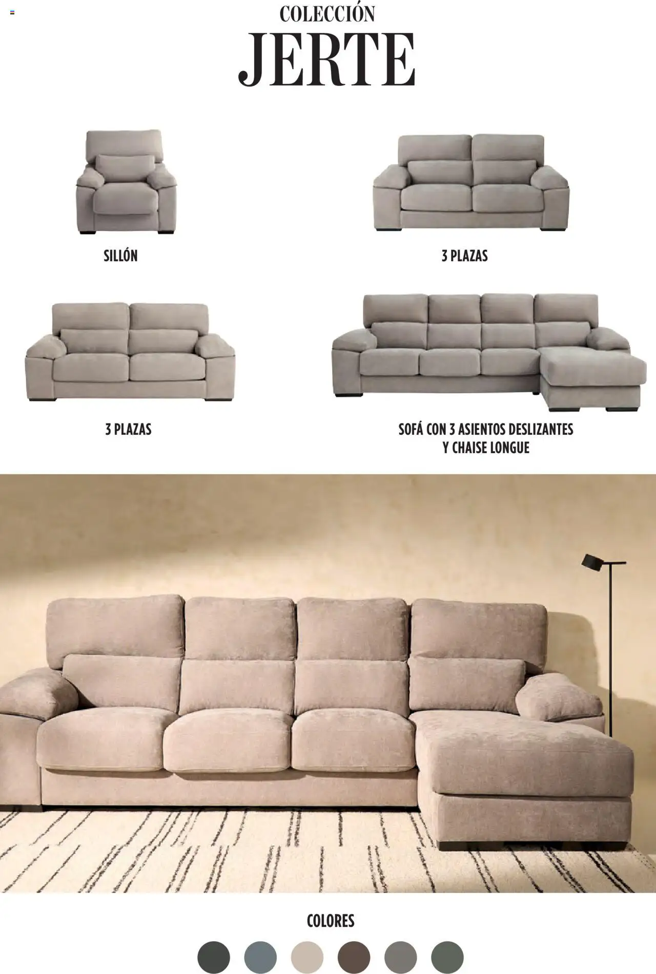 Nuevas ofertas de El Corte Inglés válidas en toda la República Mexicana desde el 14.10.2025. ¡Encuentra las mejores ofertas en El Corte Inglés - Catálogo Sofás! | Página: 39 | Productos: Sofá, Sillón