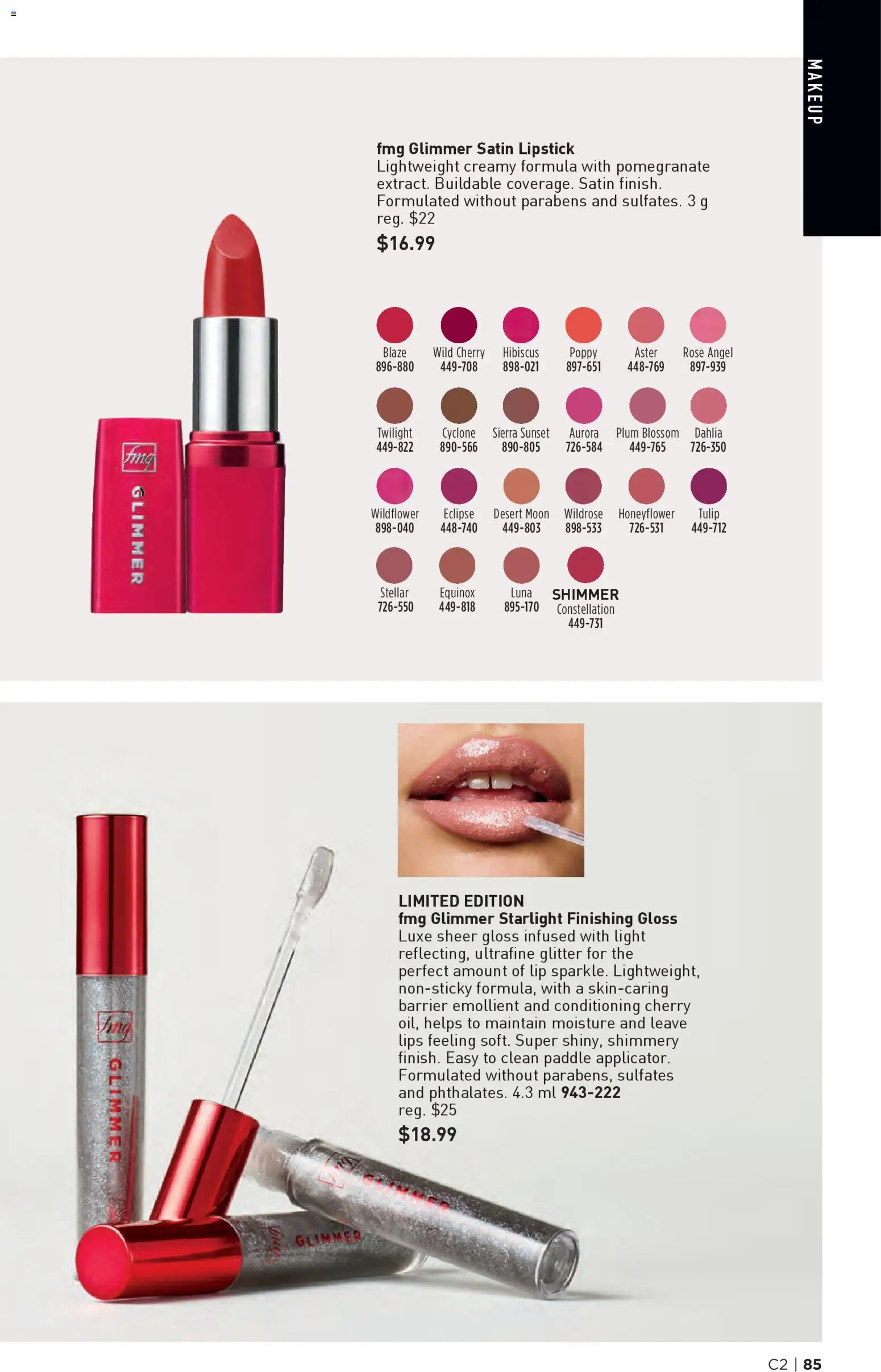 Avon flyer valid from 15.01.2026 | Page: 85 | Products: Lipstick, Lip gloss