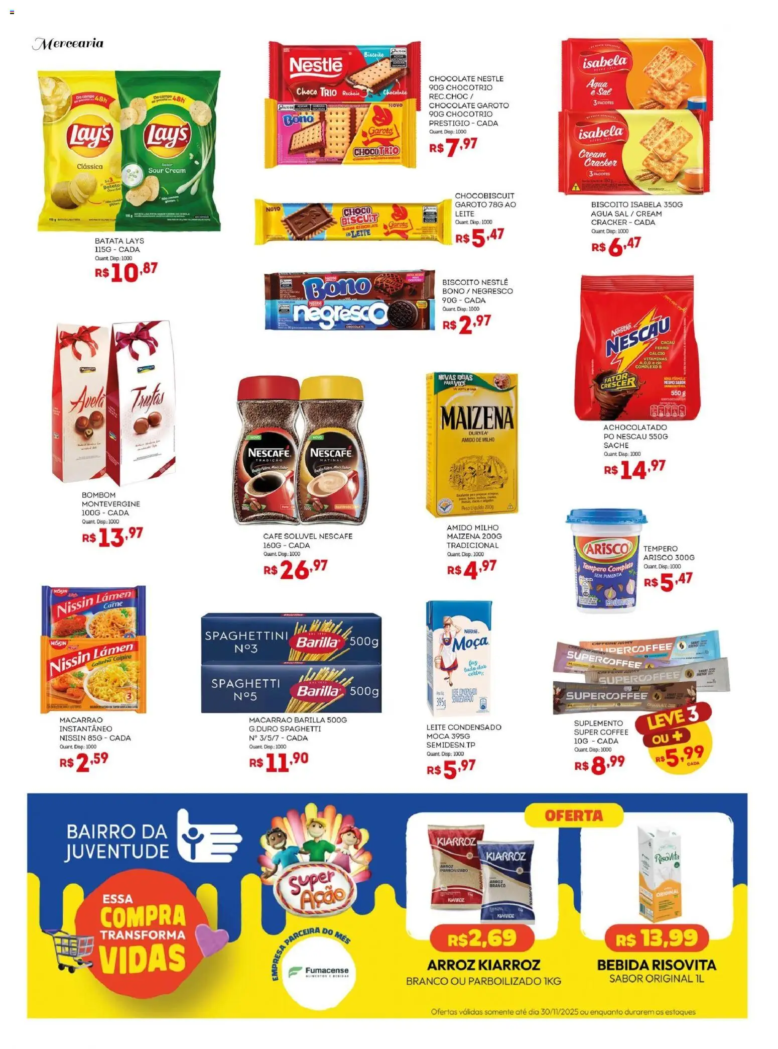 Bistek Supermercados Folheto - válido de 12.11.2025 | Página: 6 | Produtos: Pó, Carne, Bombom, Avelã