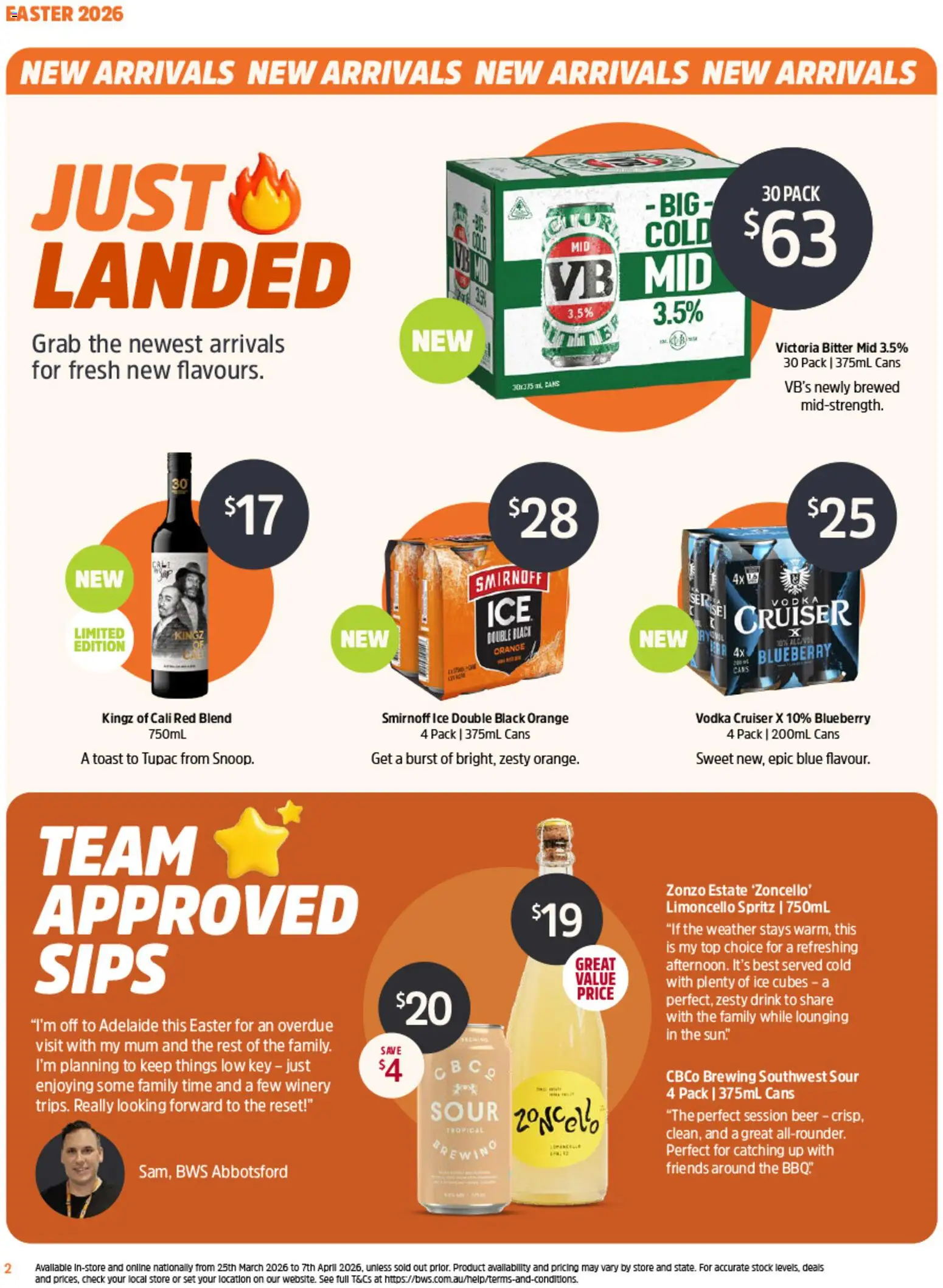 BWS catalogue - valid from 25.03.2026 | Page: 2 | Products: Beer, Vodka