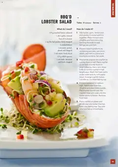 Preview of Supabarn The Barn Magazine - valid from 07.11.2024 | Page: 85 | Products: Lobster, Tea, Water, Parsley