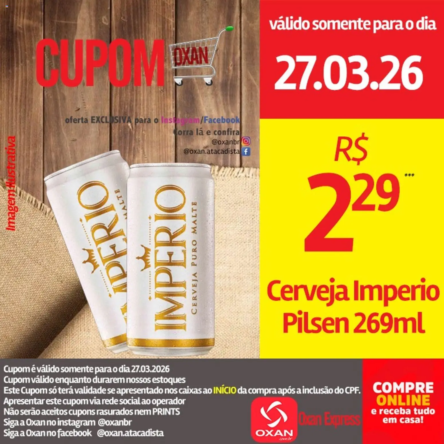 Oxan Atacadista Folheto - válido de 27.03.2026 | Página: 21 | Produtos: Cerveja