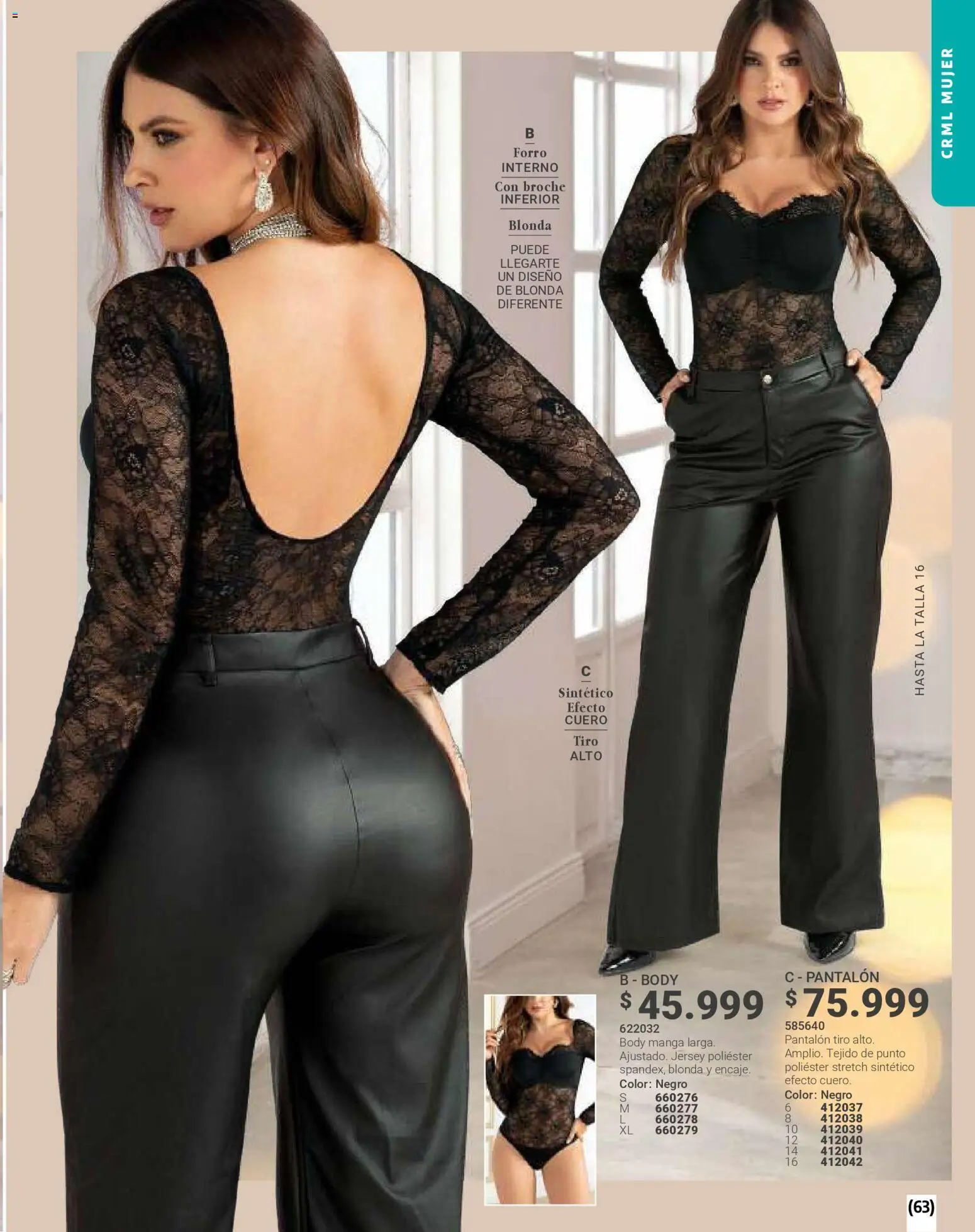 Carmel revista - valida desde el 01.03.2026 | Página: 63 | Productos: Body