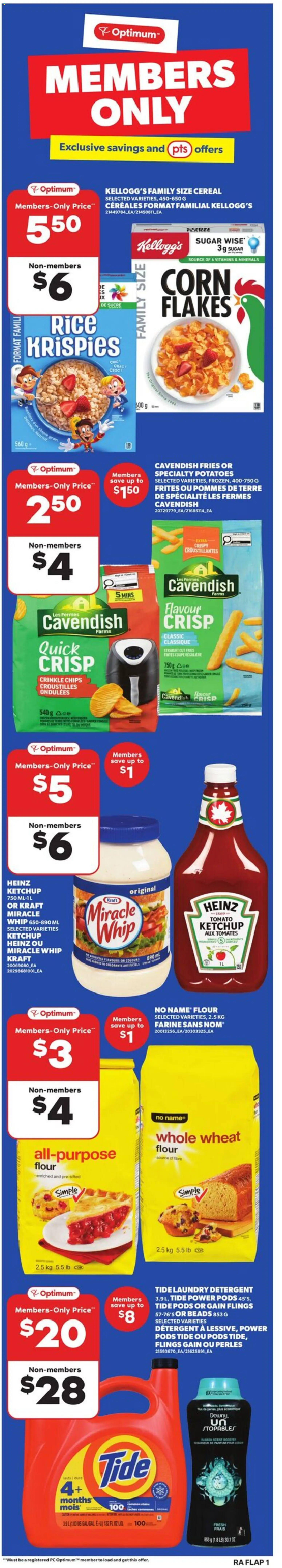 Atlantic Superstore flyer valid from 26.02.2026 | Page: 1 | Products: Rice, Flakes, PC, Detergent