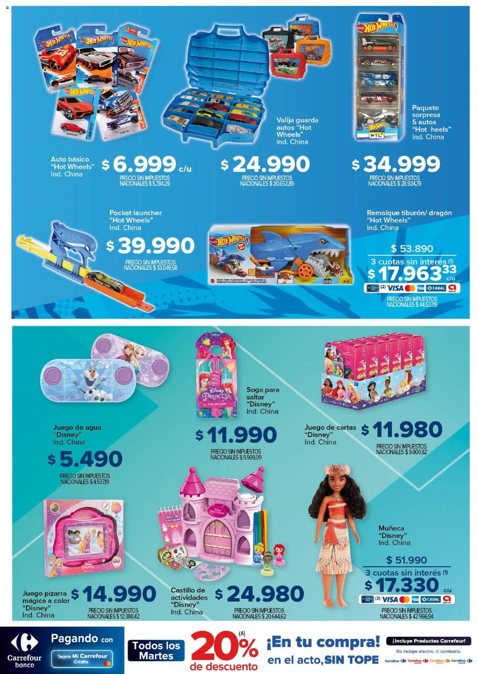 Carrefour ofertas │ válido desde el 12.12.2025 | Página: 12 | Productos: Valija, Soga, Agua, Pizarra