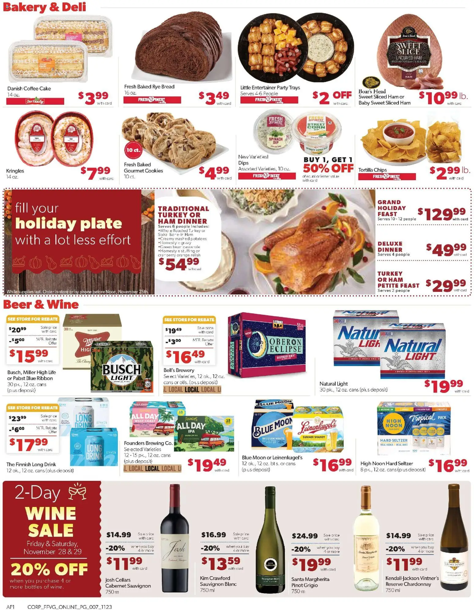 Family Fare Weekly Ad - valid from 23.11.2025 | Page: 19 | Products: Coffee, Chips, Vodka, Raspberry